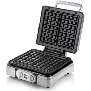 Domo DO9149W 2 waffle(s) 1400W prateado máquina de waffles (DO9149W)