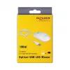 Rato DeLOCK 12537 USB Type-A ótico 1200 DPI