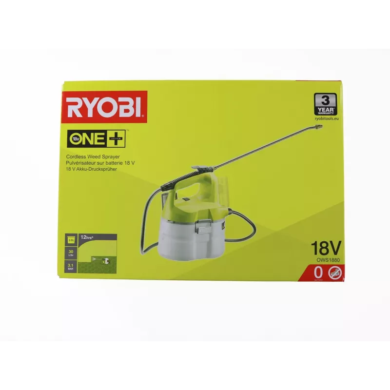 RYOBI OWS1880 pulverizador de jardim One+ 18 V 3,5 l
