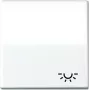JUNG AS 591 L WW Tecla basculante com símbolo de luz, branco