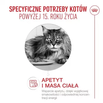 ROYAL CANIN Ageing 15+ ração seca para gatos – 4 kg
