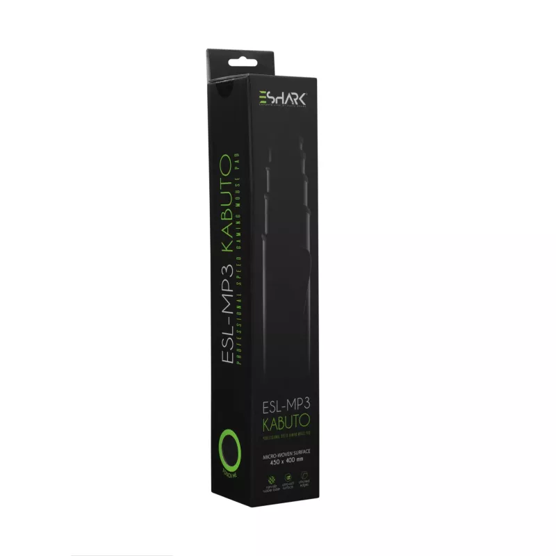 Tapete de rato White Shark Premium Line ESL-MP3 Kabuto L 450x400mm