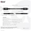 CLUB3D Cabo bidirecional USB4 Gen3x2 Type-C 8K60Hz, Dados 40Gbps, PD 240W(48V/5A) EPR M/M 2m / 6.56ft