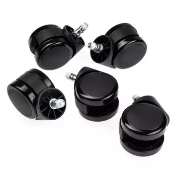noblechairs rodas para piso duro V2 - 60 mm com função de travagem automática