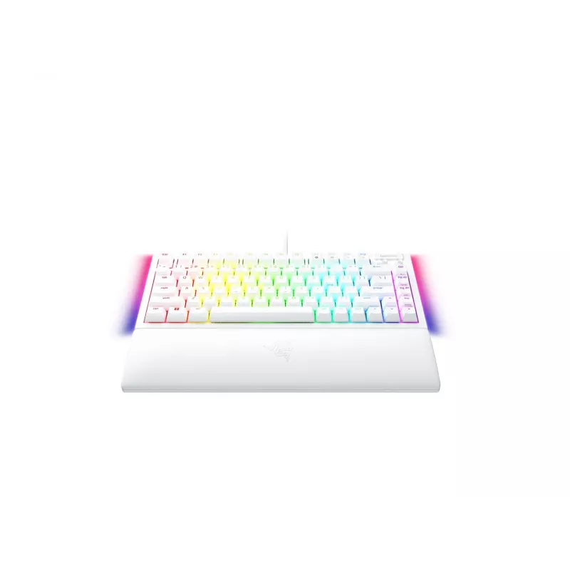 Teclado gaming mecânico Razer BlackWidow V4 75% USB QWERTY US-Inglês branco