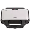 Sanduicheira Adler AD 3043, 1300 W, placas antiaderentes, 2 sanduíches, superfície de cozedura 285 × 152 mm, preta