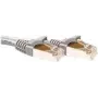 ACT - Cabo de patch - RJ-45 (M) para RJ-45 (M) - 1 m - Cabo SSTP - CAT 6a - Cinzento, RAL 7045