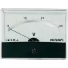 Voltcraft AM-86X65/30V/DC medidor de encastrar AM-86X65/30V/DC 30 V medidor de bobina móvel (AM-86X65/30V/DC)