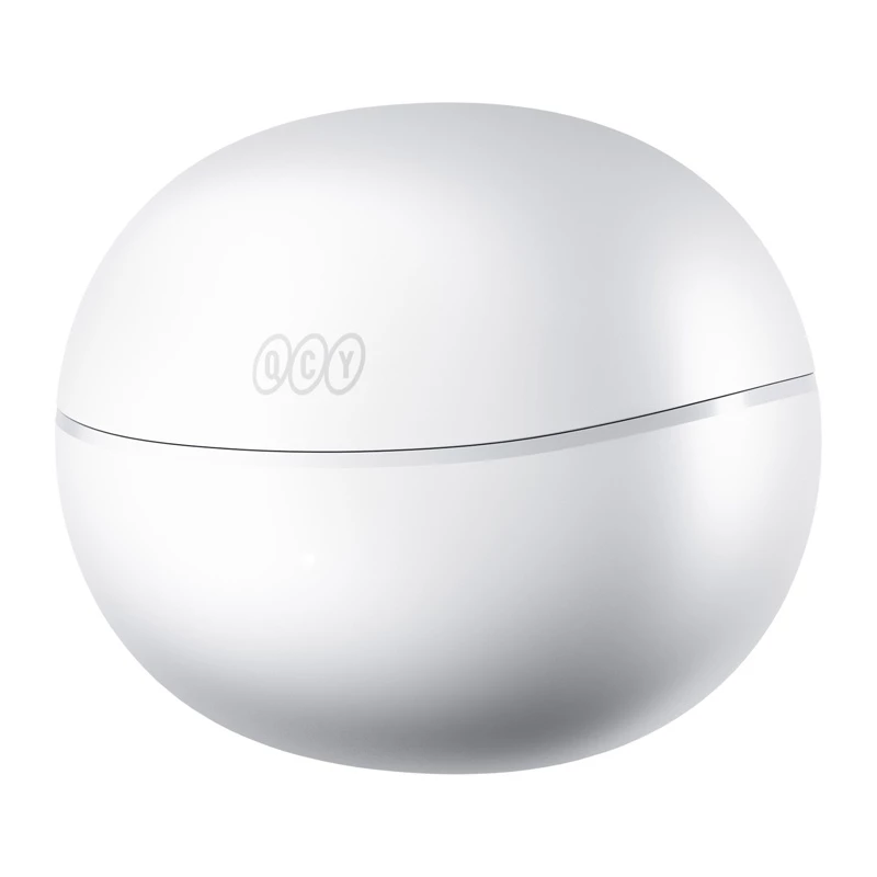 Auscultadores QCY Crossky Clip C30S sem fios com clipe, branco