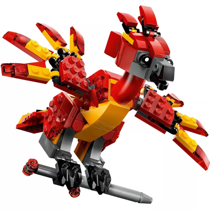 LEGO Fawkes construível – modelo Fénix de Dumbledore 76448, 299 peças, 160 mm de altura, idade 8+