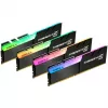 DIMM 32 GB DDR4-3600 (4x 8 GB) Quad-Kit, memória preta, F4-3600C16Q-32GTZRC, Trident Z RGB, INTEL XMP