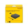 DeLOCK painel frontal USB 3.2 Gen 2 de 3,5 polegadas 2 x USB Type-C 2 x USB Type-A