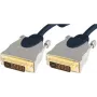 Cabo DVI shiverpeaks sp-PROFESSIONAL 2 m DVI-D azul - cromado (SP77442)