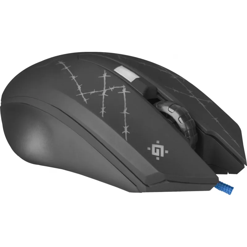 Rato gaming Defender Forced GM-020L ambidestro USB Type-A ótico 3200 DPI