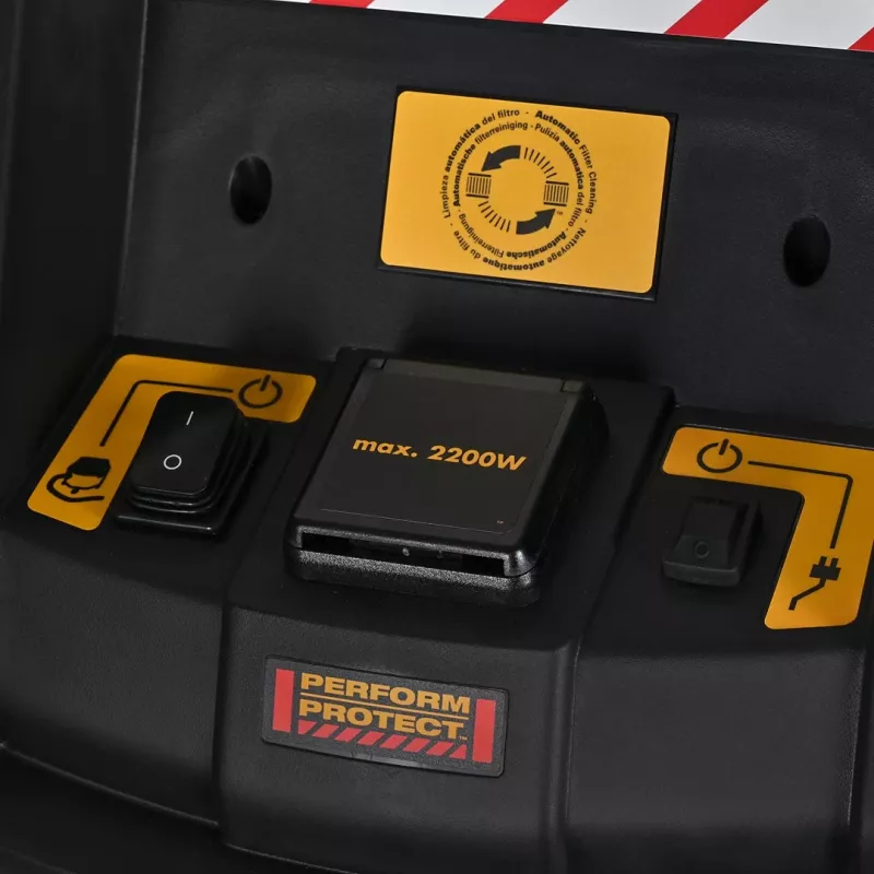DeWALT DWV901L Aspirador preto, amarelo 30 L 1400 W