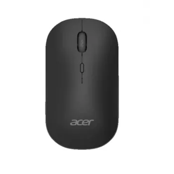 Rato sem fios ambidestro Acer AMR130 — RF Wireless + Bluetooth, 1600 DPI, 4 botões, preto