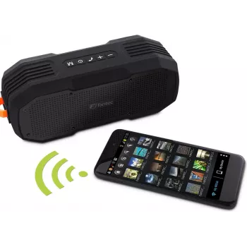 Fantec Novi T30 - 2.0 canais - 10 W - com fios e sem fios - Bluetooth/3,5 mm - Bluetooth - A2DP,APT-X,AVRCP,HFP,HSP (1941)