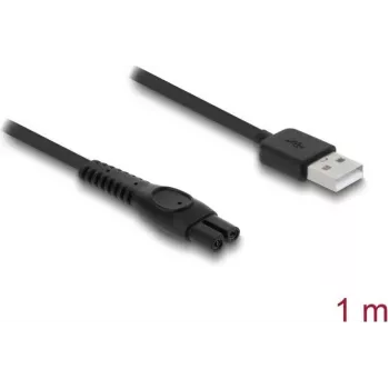 Cabo de carregamento USB DELOCK 5 V para máquina de barbear Philips