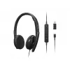 Lenovo 4XD1M45626 Auscultadores/headset com fios, arco de cabeça, USB Type-C, preto