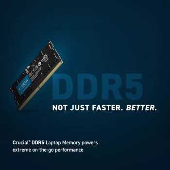 Crucial CT32G56C46S5 SO-DIMM, 1x 32 GB, DDR5, 5600 MHz, CL46, 1.1 V