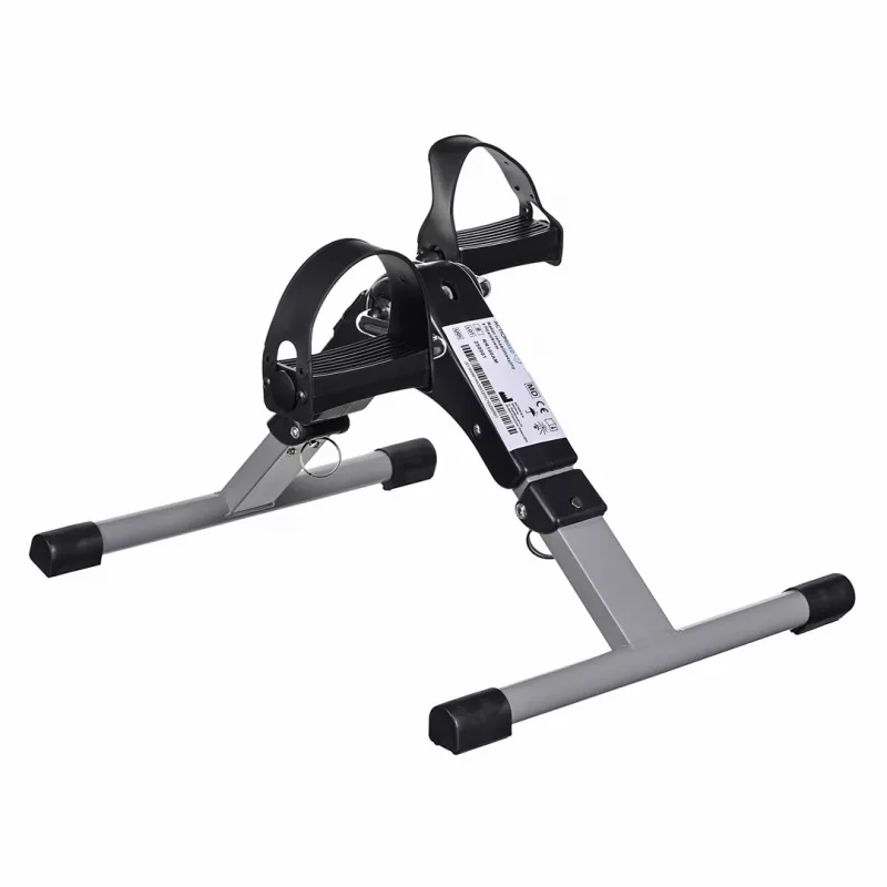 Pedalador de reabilitação ActionMed RR100AM – dispositivo compacto dobrável com 2 pedais, resistência ajustável e contador mecânico