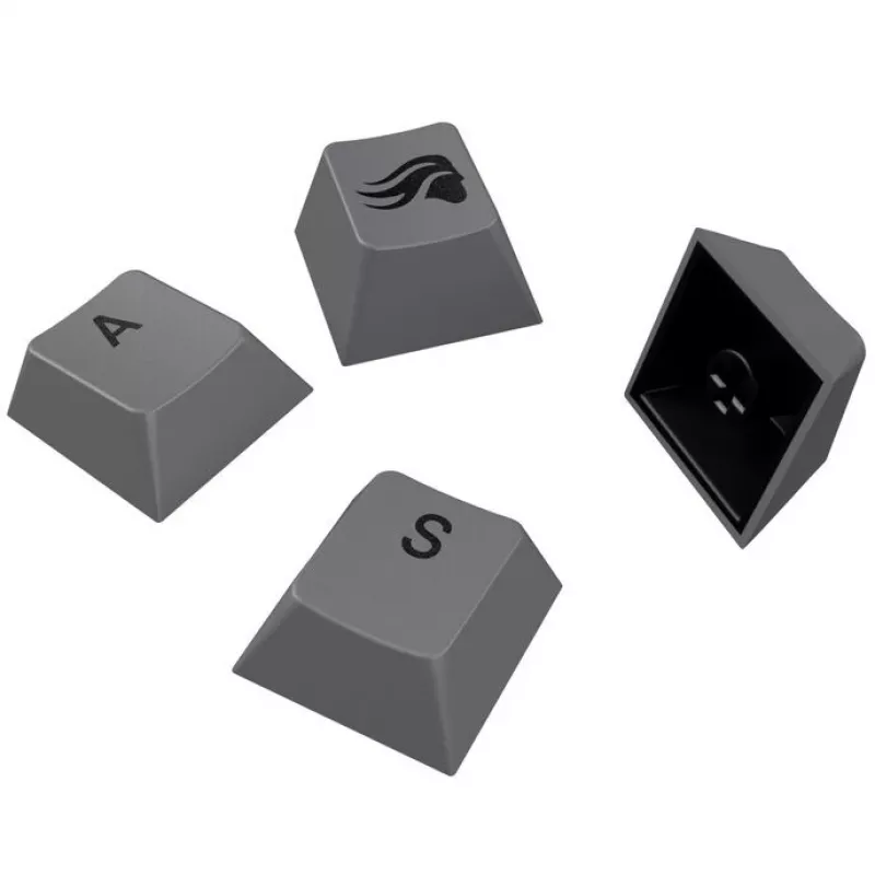 Teclas GLORIOUS GPBT Basics PBT Dye-Sub Armor cinzento layout ANSI