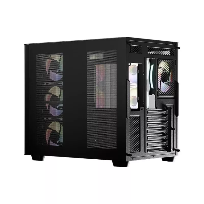 Caixa de computador LC-Power LC-8001B-ON Midi Tower Preto
