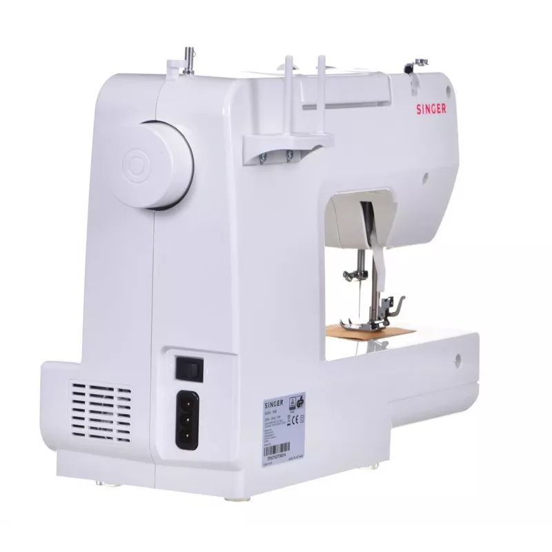 Singer | Promise 1408 | máquina de costura | número de pontos 8 | número de casas de botão 1 | branco