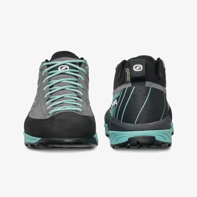 Sapatos Scarpa MESCALITO GTX WOMAN senhora adulto cinzento, cor aqua