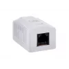 Tomada de ligação Lanberg OU5-0001-W RJ-45 branca