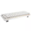 Teclado Ducky One 3 Aura White SF, gaming, USB, QWERTY, inglês dos EUA