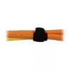 Synergy 21 S215682 - abraçadeira com fecho de velcro - nylon - polipropileno (PP) - preto - 15 cm - 20 mm - 1 mm
