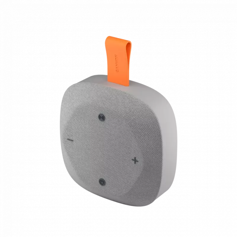 Altifalante portátil CANYON HEXAGON 10 TWS cinzento laranja