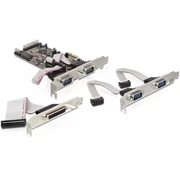 Placa PCI Express DeLOCK 89177 4 x série 1 x paralelo