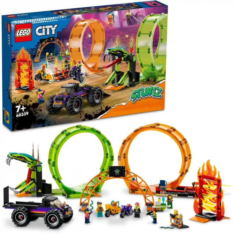 LEGO City 60339 LEGO® CITY Espetáculo de Duplo Loop (60339)