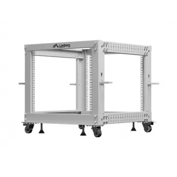 Rack 19 9U 600x600-1100 ajustável cinzento