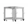 Rack 19 9U 600x600-1100 ajustável cinzento