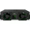 ICY DOCK - MB324V4P-B - ExpressCage - gaveta para 4 SSD U.2/U.3 de 15 mm para baía de 5,25 - sistema de montagem de SSD sem ferramentas