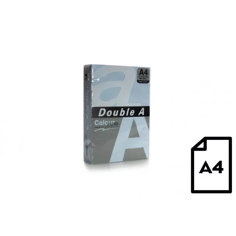 Papel colorido Double A, 80g, A4, 500 folhas, Ocean