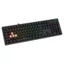 SAVIO STYX Brown teclado mecânico gaming, Outemu Brown, Hot-Swap, RGB, disposição US, tamanho completo, USB, preto
