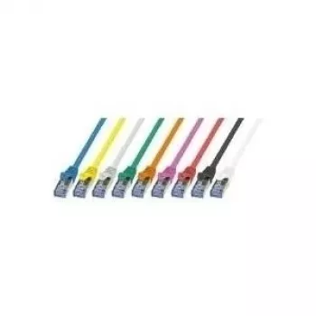Cabo de rede LogiLink Cat6a S/FTP RJ-45 2m preto