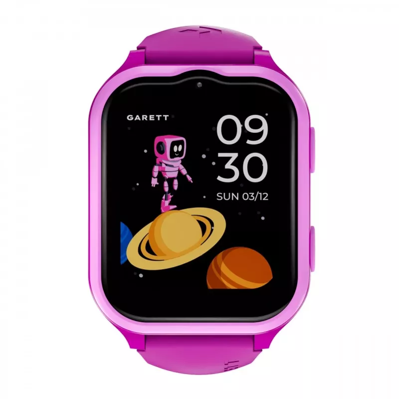 Smartwatch para criança Garett Kids eSim 4G rosa