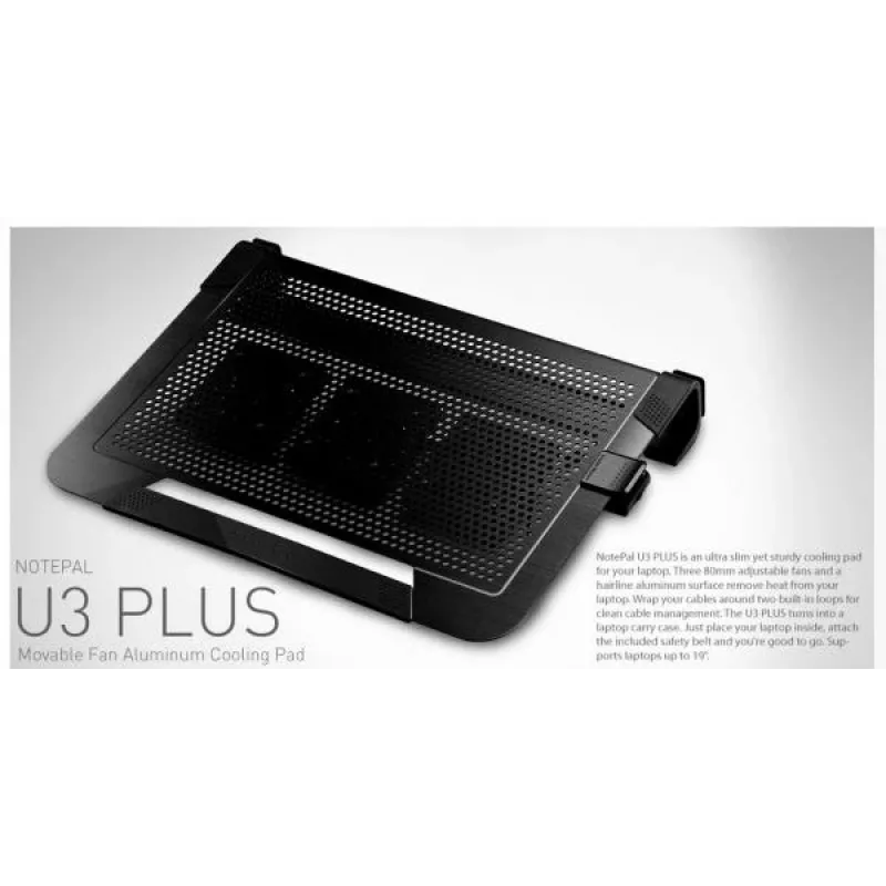 Suporte de refrigeração para portátil NOTEPAL U3 PLUS