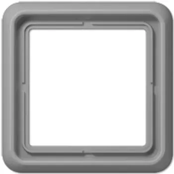 JUNG CD 581 GR moldura simples, cinzento
