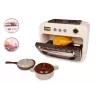 Forno de brincar Artyk 180507 com luz – brinquedo para crianças para conjuntos de faz de conta