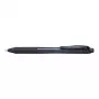 Caneta de gel retrátil com clip Pentel Energel X 1.0 Preto