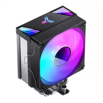 Dissipador de CPU Jonsbo CR-1000 V2 RGB preto com ventoinha de 120 mm