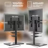 Base de TV ONKRON TS5550-B para 32–65 polegadas (81,3–165,1 cm), carga máx. 30 kg, VESA 100x100–600x400, altura 880–1080 mm, orientável ±25°
