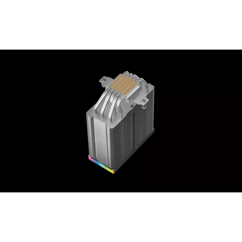 Arrefecedor de ar DeepCool AK500S Digital SE — ventoinha de 120 mm, compatível com soquetes LGA1700/AM5/AM4 e Intel LGA115x/1200, preto