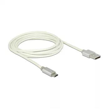 Cabo USB DeLOCK 2 m USB2.0-A/USB2.0 Micro-B